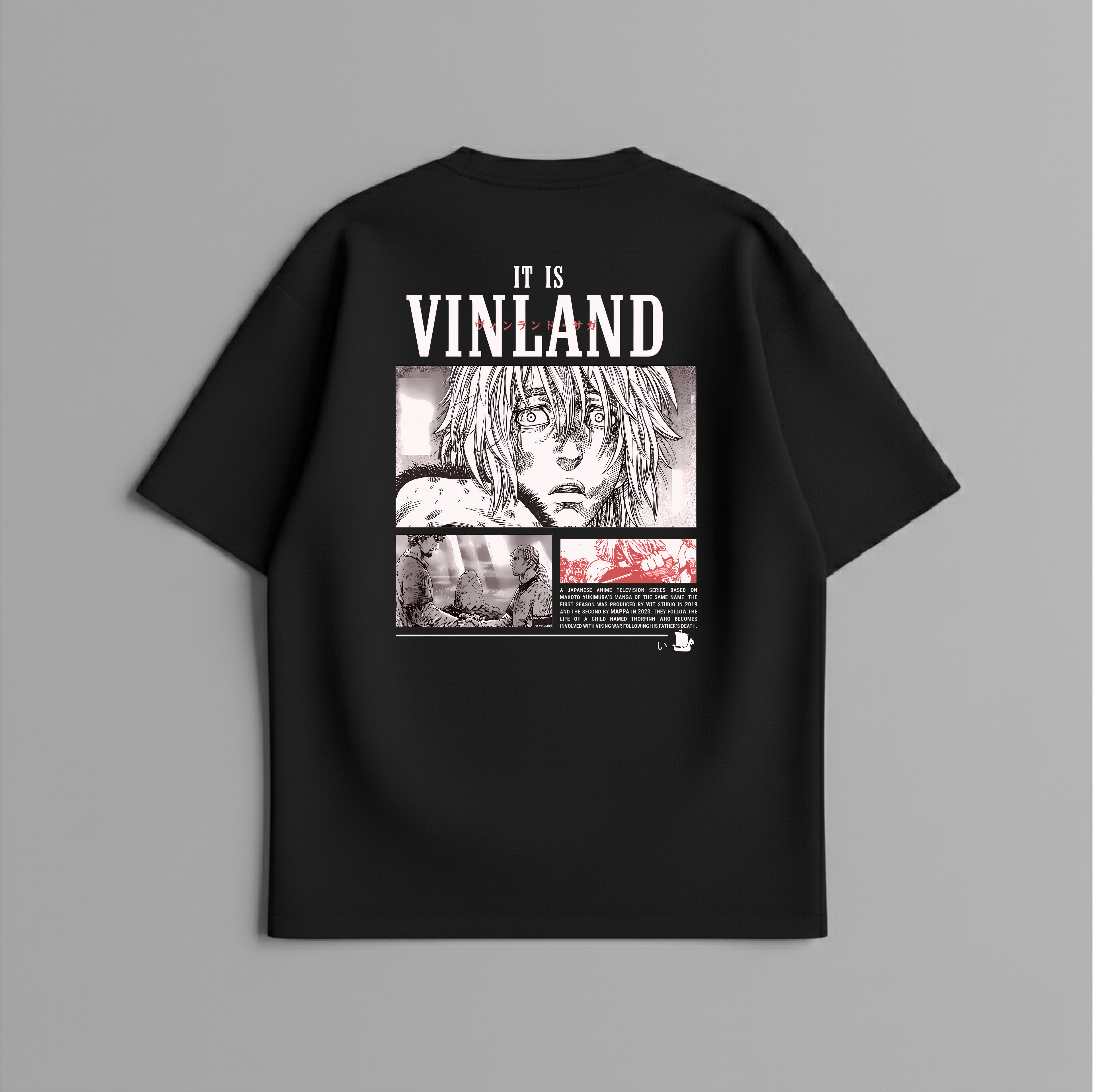 VINLAND DAGA OVERSIZED T-SHIRT